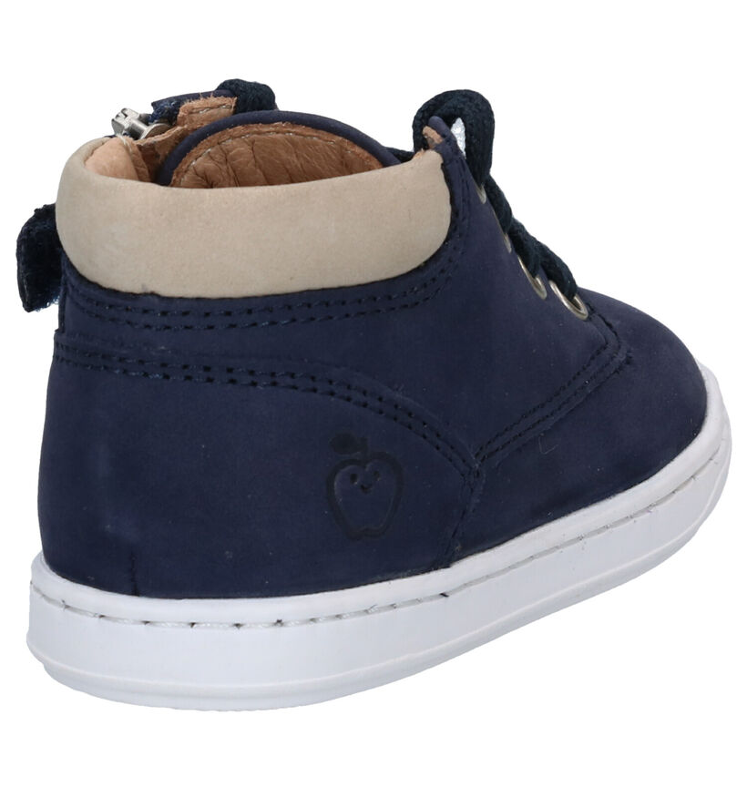 Shoo Pom Bouba Zip Desert Blauwe Schoentjes in nubuck (288579)