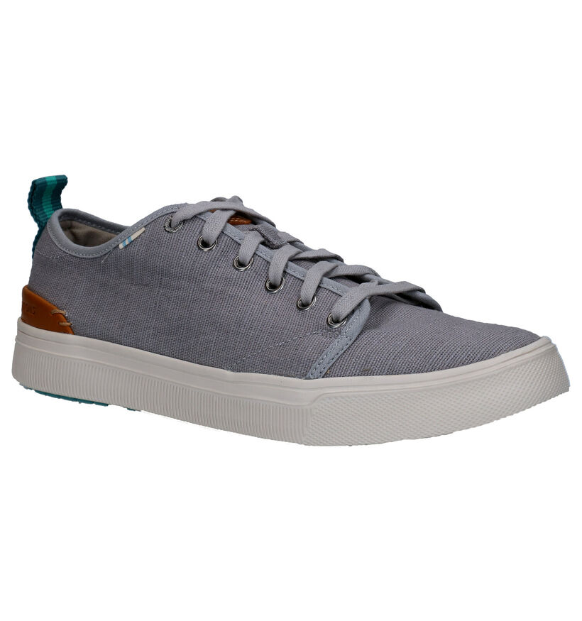 Toms Baskets basses en Gris en simili cuir (269367)