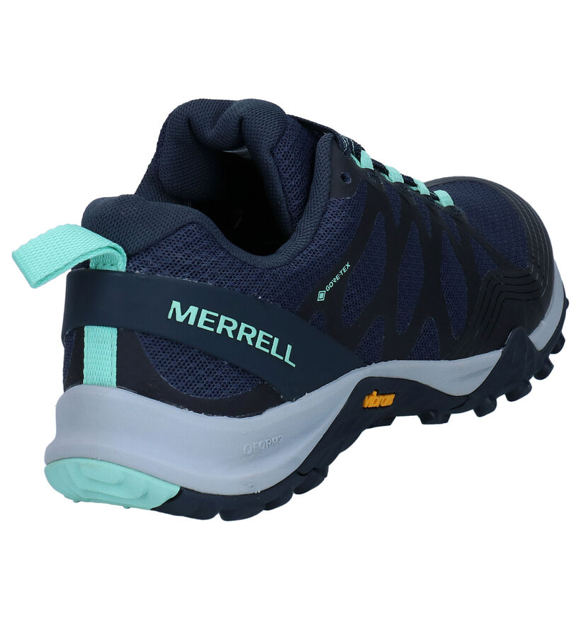 Merrell Siren 3 GTX Zwarte Wandelschoenen voor dames (310223) - geschikt voor steunzolen