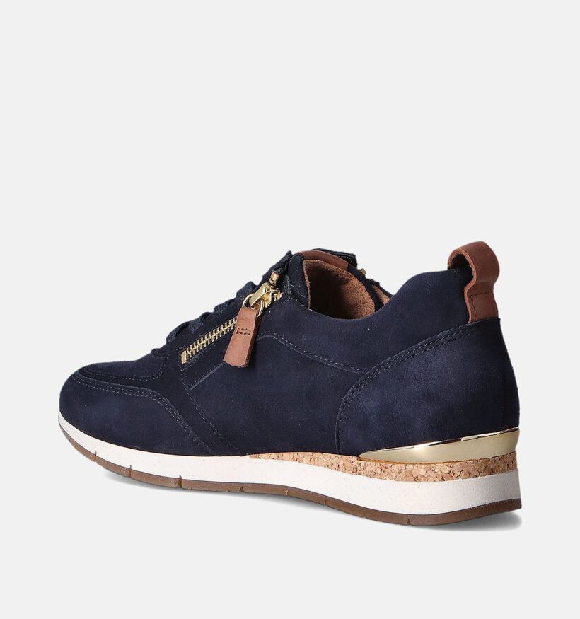 Gabor Best Fitting Blauwe Sneakers voor dames (355047) - geschikt voor steunzolen