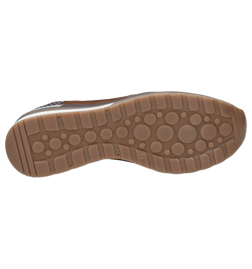 Softwaves Chaussures à lacets en Bronze en cuir (261471)