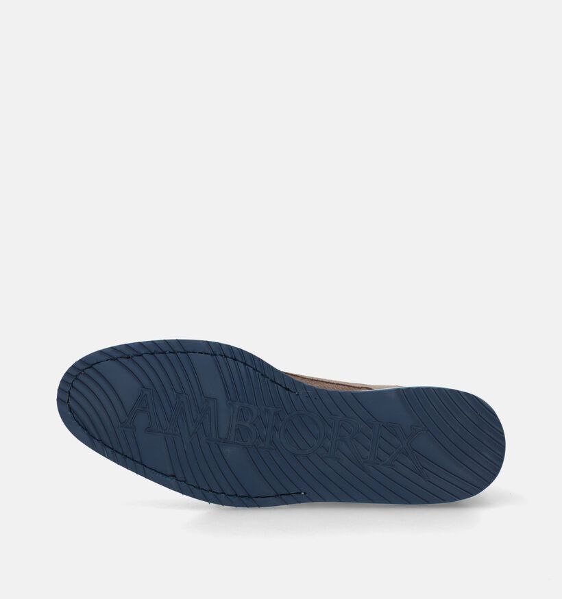 Ambiorix Iturba Sup 1 Sprint Blue Chaussures à lacets en Taupe pour hommes (341172) - pour semelles orthopédiques