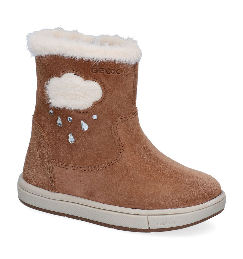 Geox Trottola Beige Laarzen in nubuck (295113)