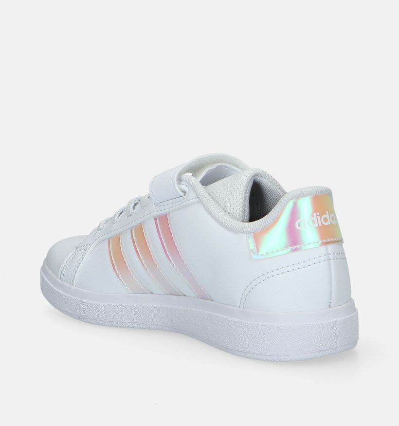 adidas Grand Court 2.0 EL C Baskets en Blanc pour filles (343274)