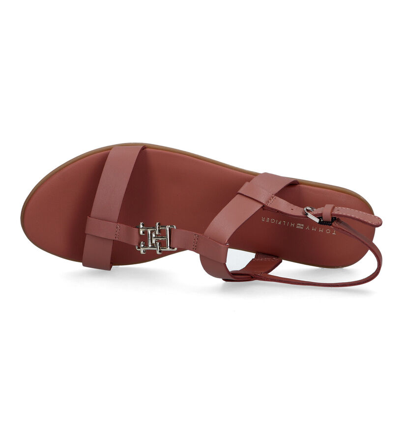 Tommy Hilfiger Flat Sandales en Brun pour femmes (336404)