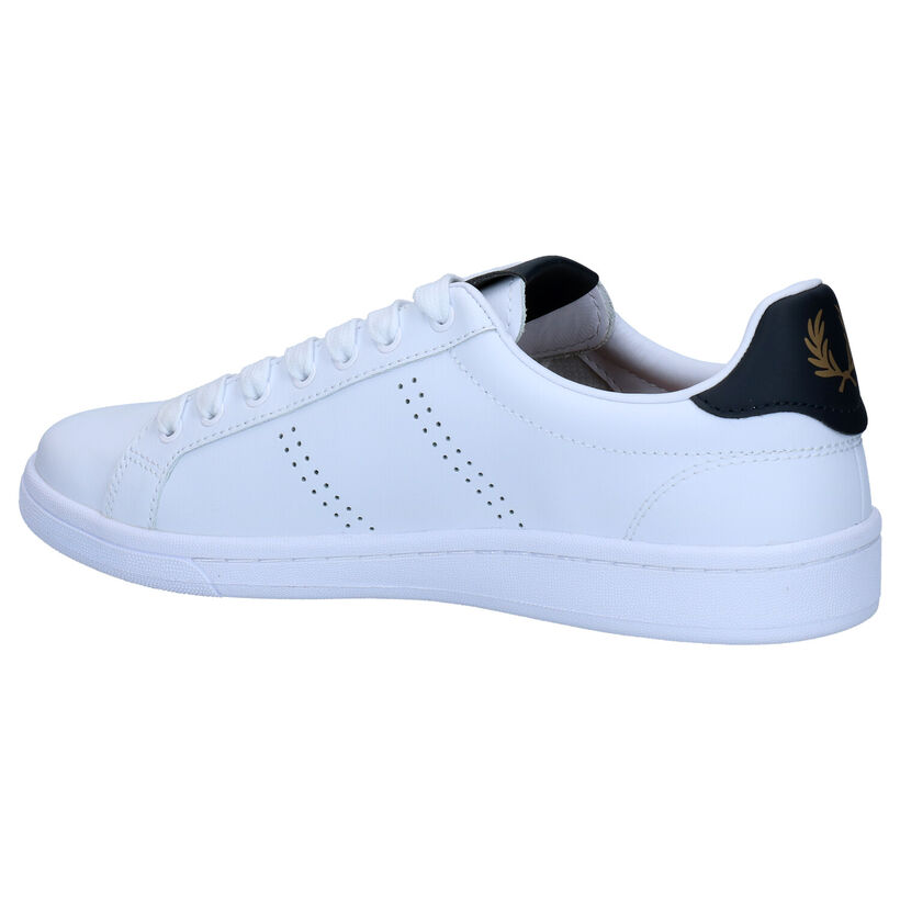 Fred Perry Witte Sneakers in leer (300613)