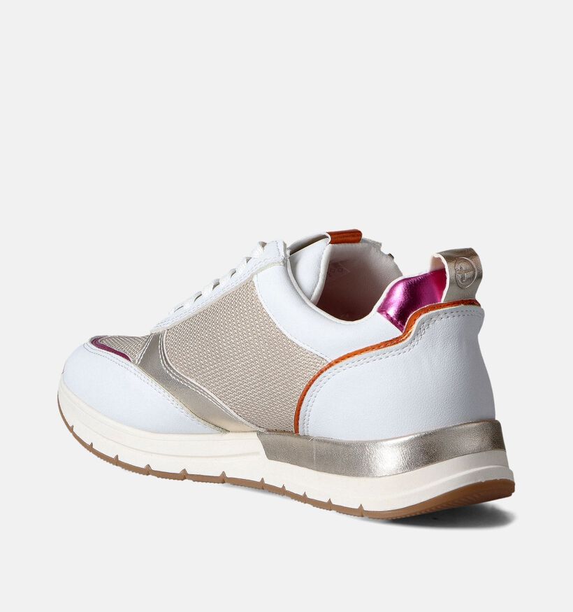 Tamaris Witte Sneakers voor dames (351575) - geschikt voor steunzolen