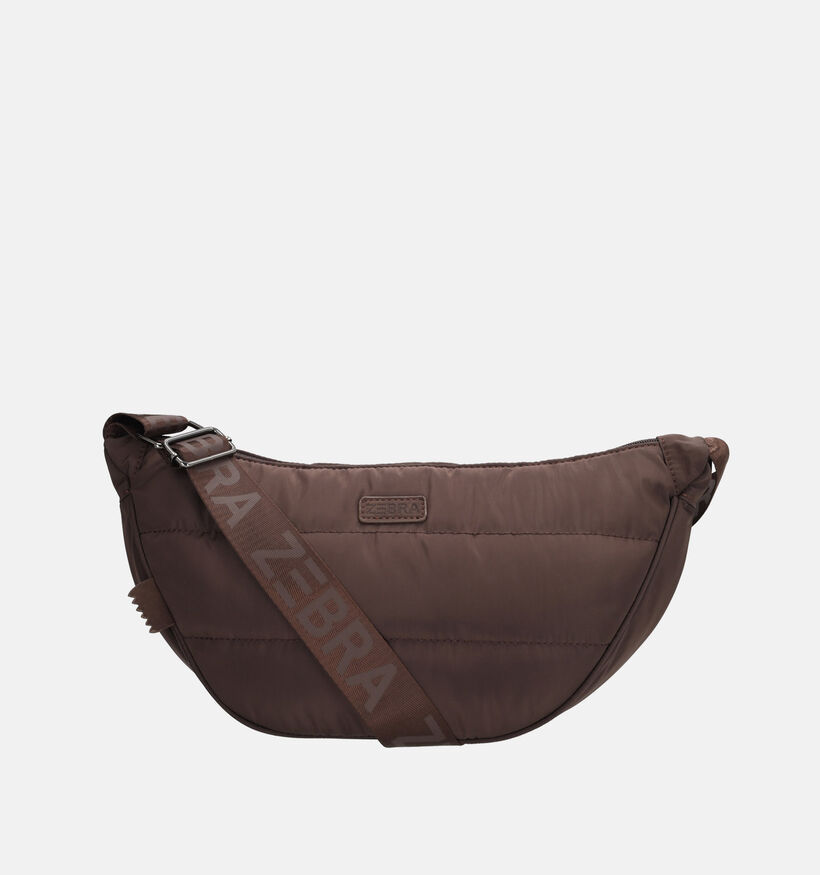 ZEBRA Donkerbruine Crossbodytas voor dames (374365)