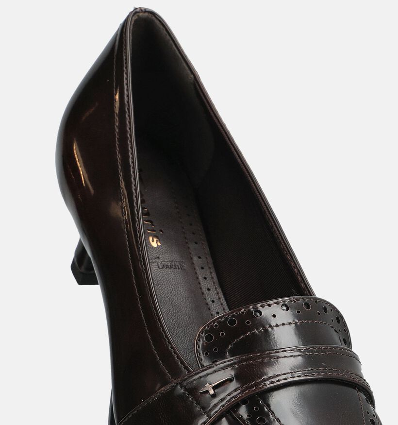 Tamaris Donkerbruine Kitten Heels voor dames (376750)