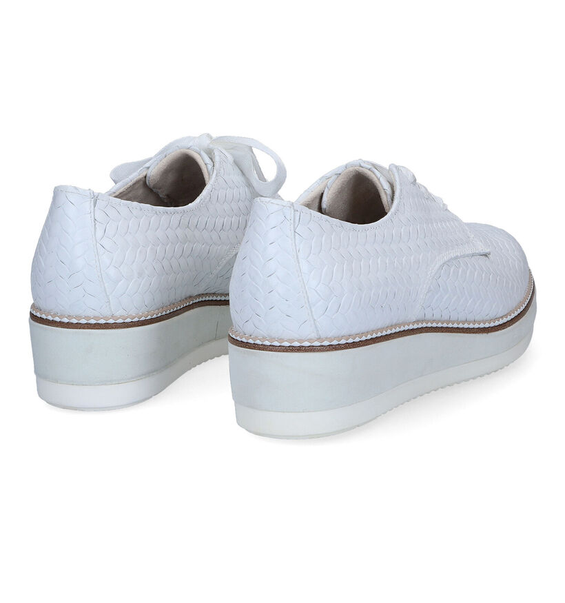 Tamaris Pure Relax Chaussures à lacets en Blanc pour femmes (306359) - pour semelles orthopédiques
