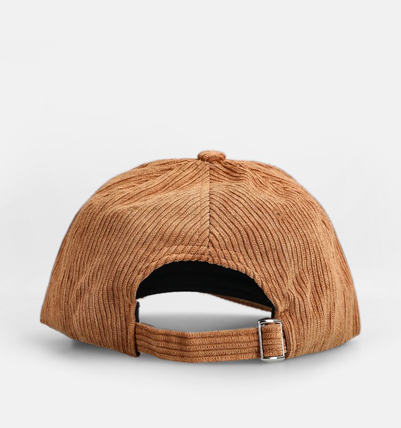 Via Limone Corduroy Casquette en Marron Via Limone Corduroy Casquette en Marron pour femmes (367409)