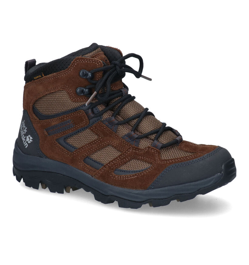 Jack Wolfskin Vojo 3 Texapore Bruine Wandelschoenen voor heren (302186) - geschikt voor steunzolen