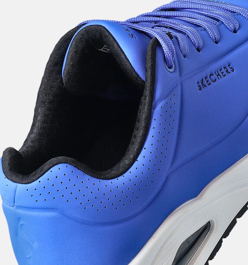 Skechers Uno Stand On Air Baskets en Bleu pour hommes (351846) - pour semelles orthop&eacute;diques