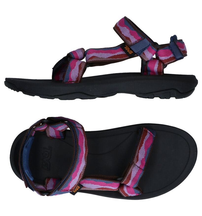 Teva Hurricane Zwarte Sandalen voor meisjes (286810)