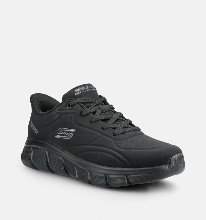 Skechers Bobs Sport Slip-ins en Noir pour hommes (375660)