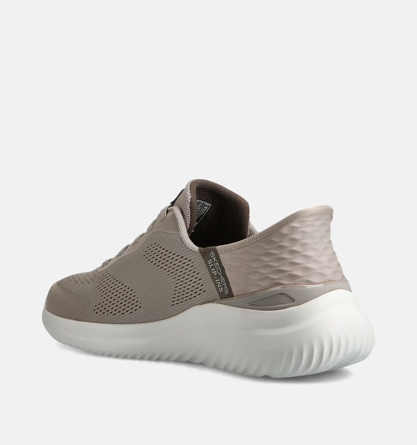 Skechers Bounder 2.0 Emerged Taupe Sneakers voor heren (371073)