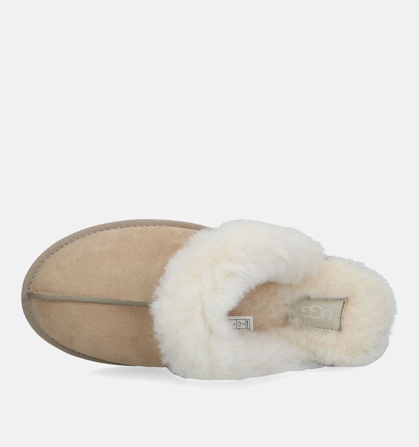 UGG Scuffette Beige Wollen Pantoffels voor dames (329282)