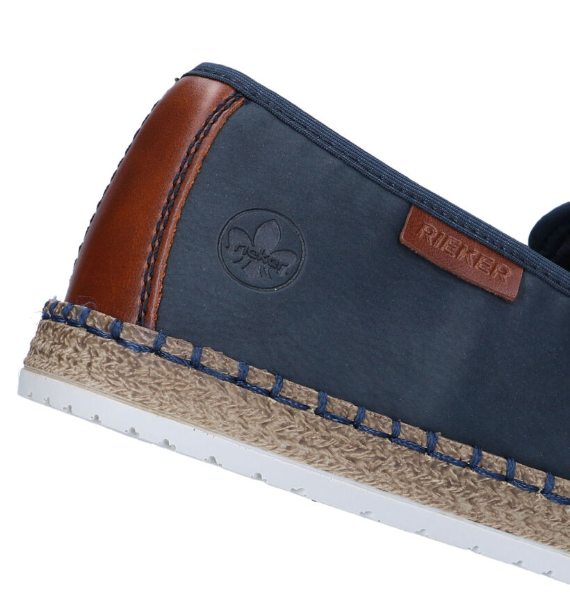 Rieker Chaussures à enfiler en Bleu pour hommes (354798)