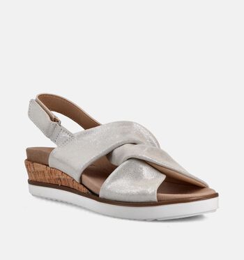 Solemade Sandalen Zilver