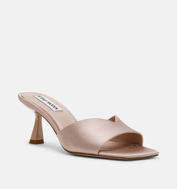 Steve Madden Nu-pieds Blanc/Taupe