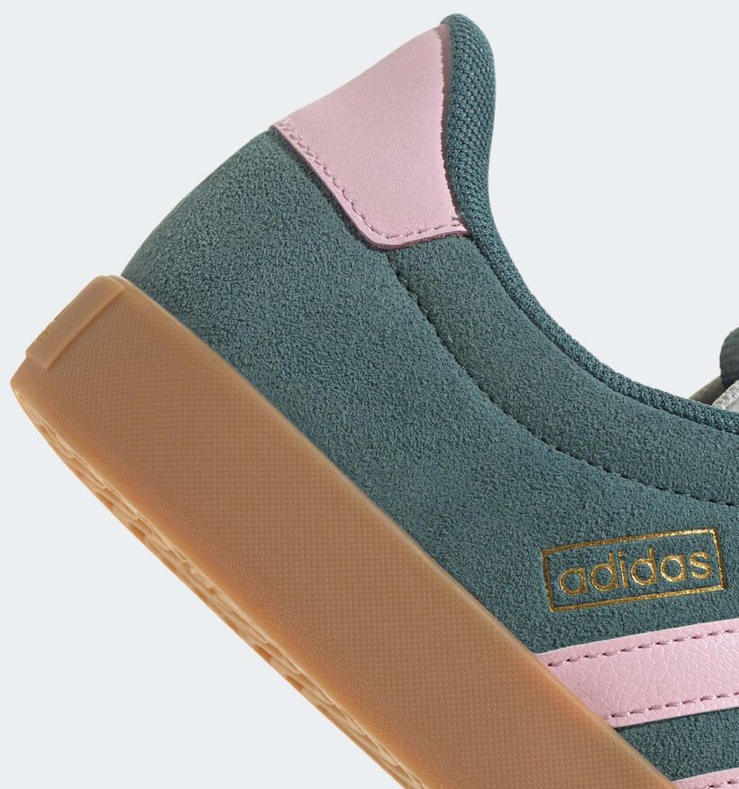 adidas VL Court 3.0 Baskets en Vert pour femmes (359449) - pour semelles orthopédiques