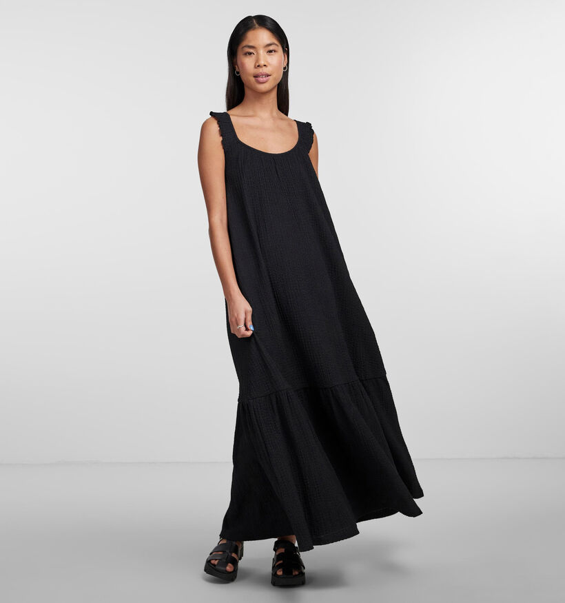 Pieces Lullu Jupe maxi en Noir (326819)