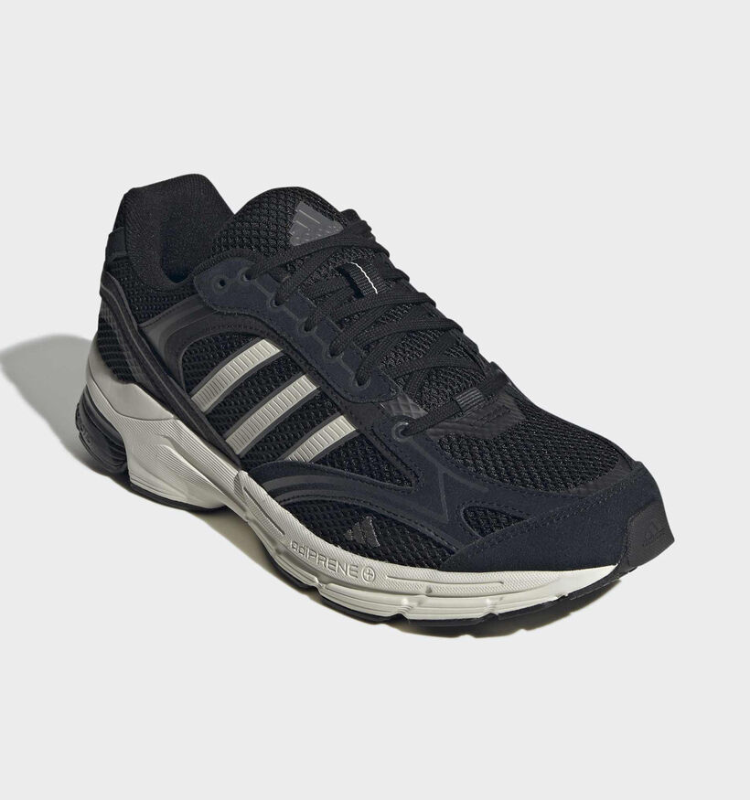 adidas Spiritain 2000 Baskets basses en Noir pour hommes (375302) - pour semelles orthop&eacute;diques