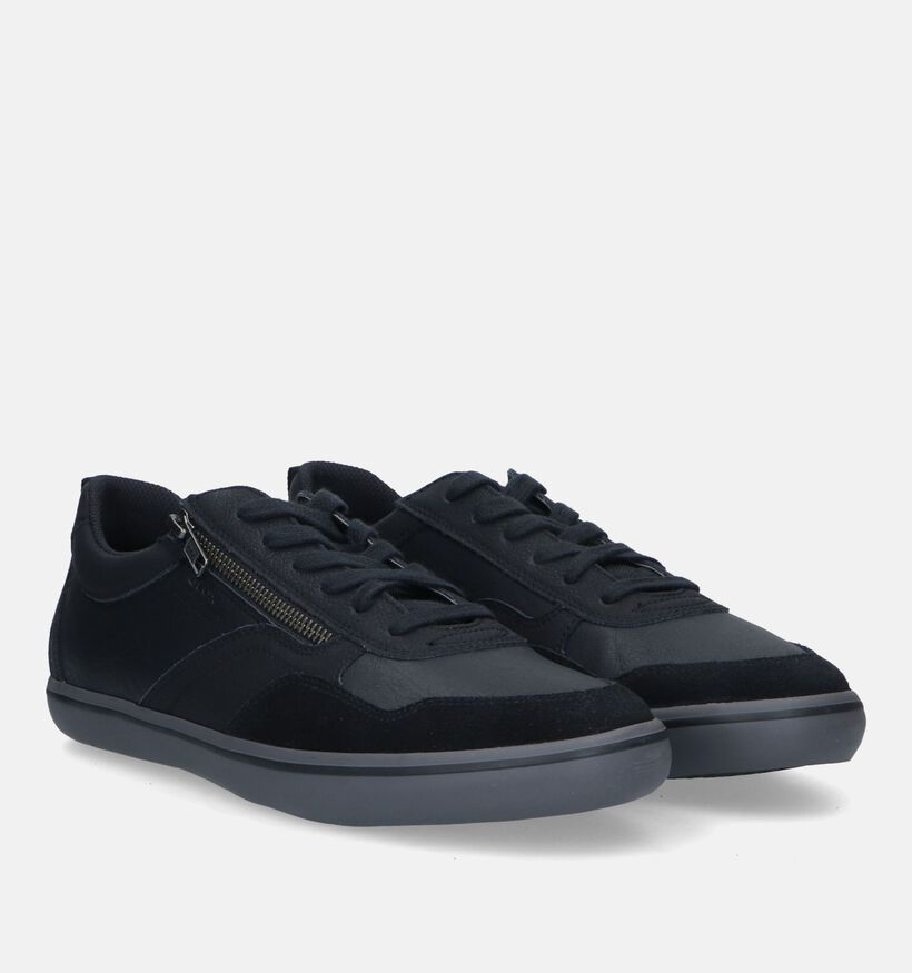Geox Optek U Elver Chaussures basses en Bleu pour hommes (328360) - pour semelles orthopédiques