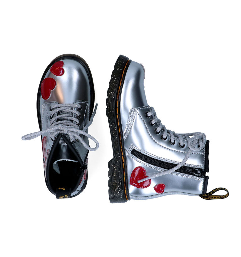 Dr. Martens 1460 Boots en Noir pour filles (343768)