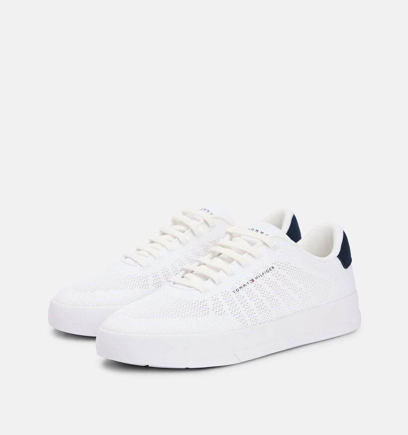 Tommy Hilfiger Court Witte Lage Sneakers voor heren (368633) - geschikt voor steunzolen