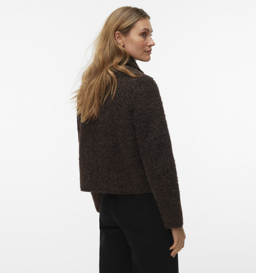 Vero Moda Elenaholly Donkerbruine Korte Jas voor dames (377545)