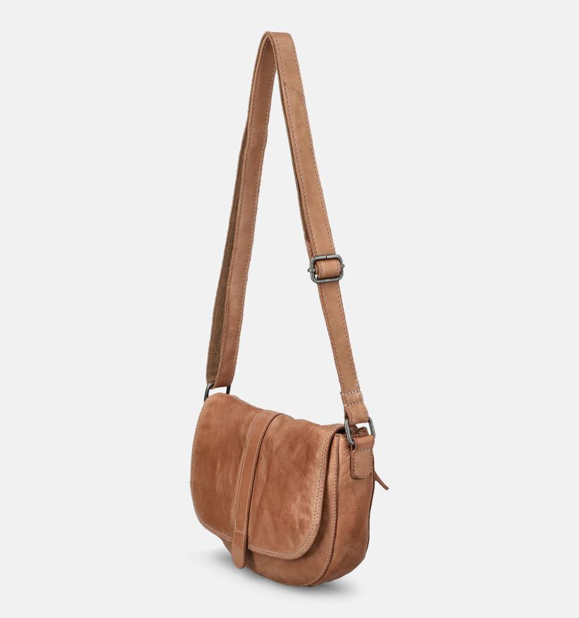 DSTRCT Harrington Road Sac port&eacute; crois&eacute; en Marron pour femmes (380836)