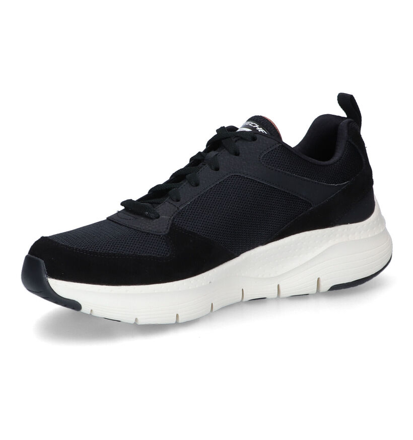 Skechers Arch Fit Baskets en Noir pour hommes (312695) - pour semelles orthopédiques