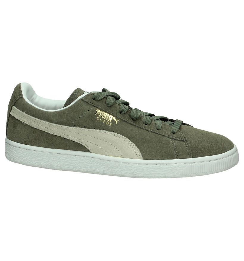 Zwarte Sneakers Puma Suede Classic in daim (199497)