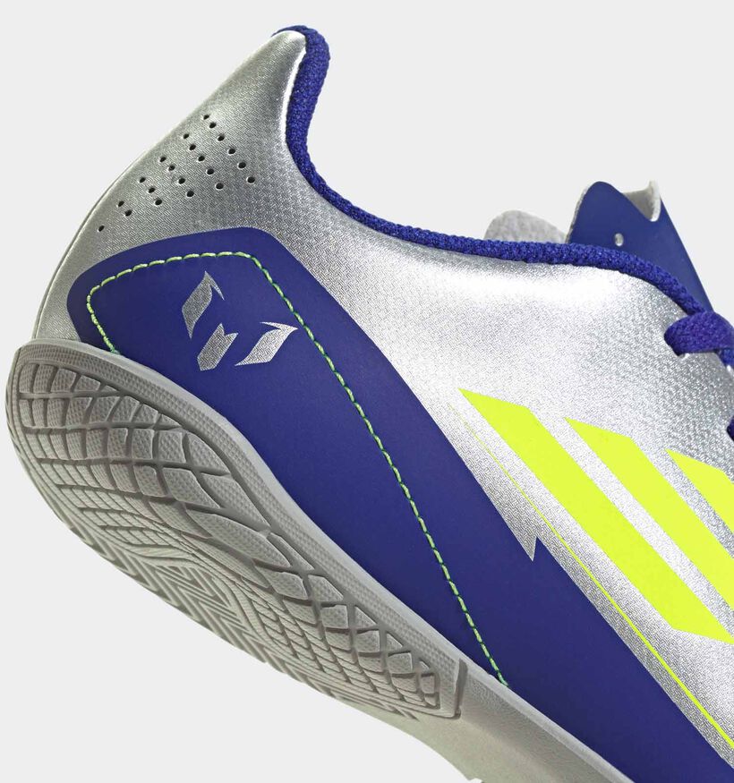 adidas F50 Club Zilveren Voetbalschoenen voor jongens, meisjes (361512)
