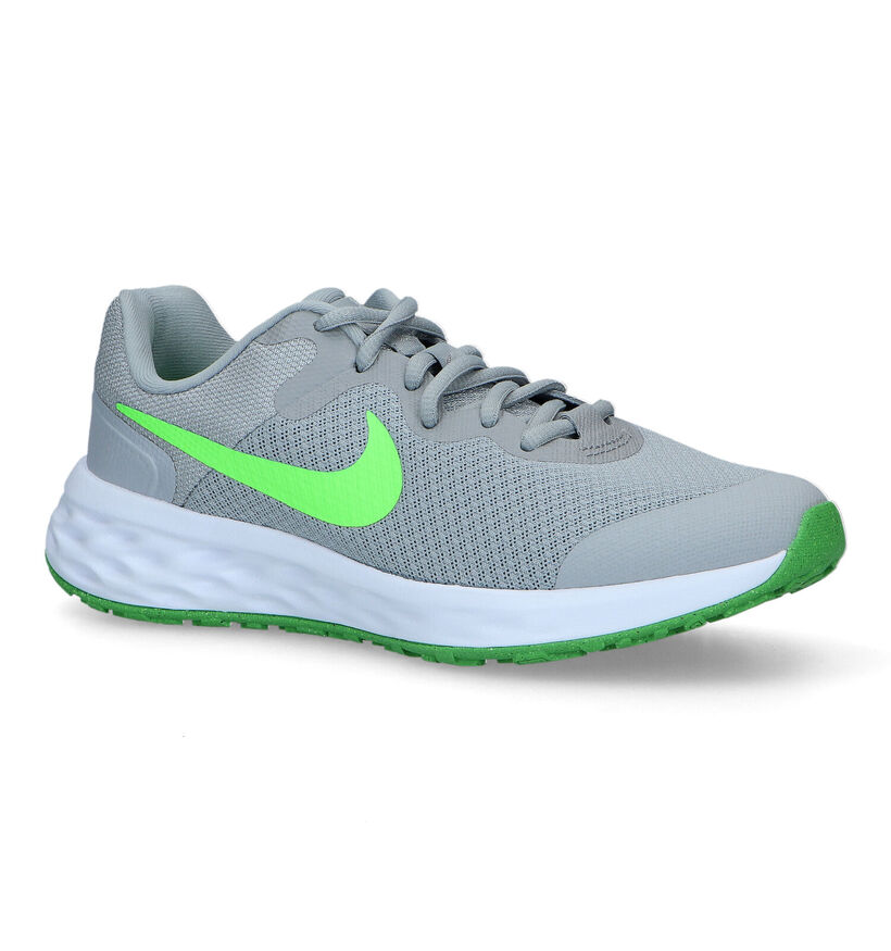 Nike Revolution 6 PS Grijze Sneakers voor meisjes, jongens (325377)