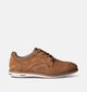 Mustang Cognac Veterschoenen voor heren (351328)
