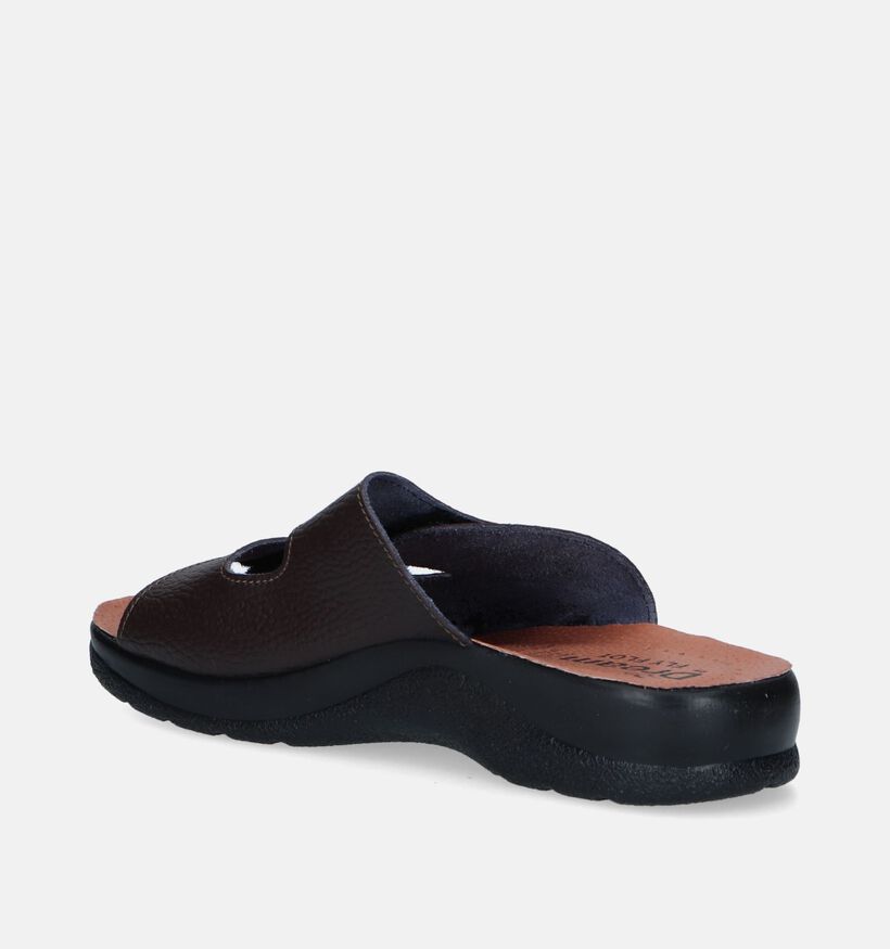 Fly Flot Bruine Slippers voor heren (289125)