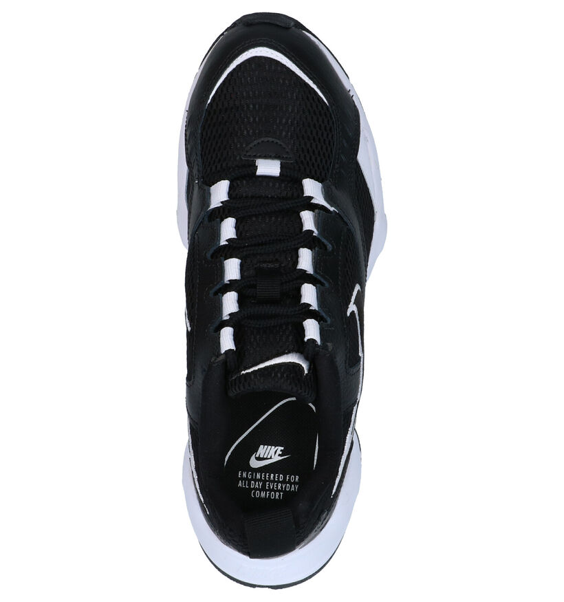 Nike Air Heights Baskets en Noir en cuir (265923)
