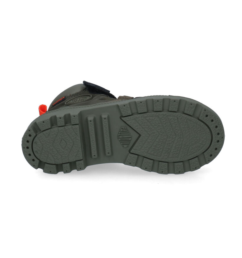 Palladium Pampa Zwarte Boots voor jongens (312974) - geschikt voor steunzolen
