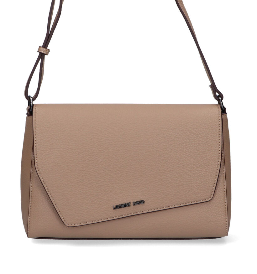 Laurent David Beige Crossbody Tas voor dames (324312)