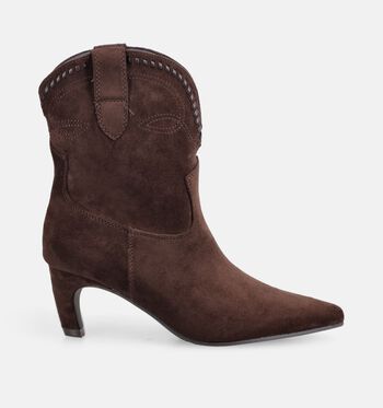 Laurent David Bottines Marron