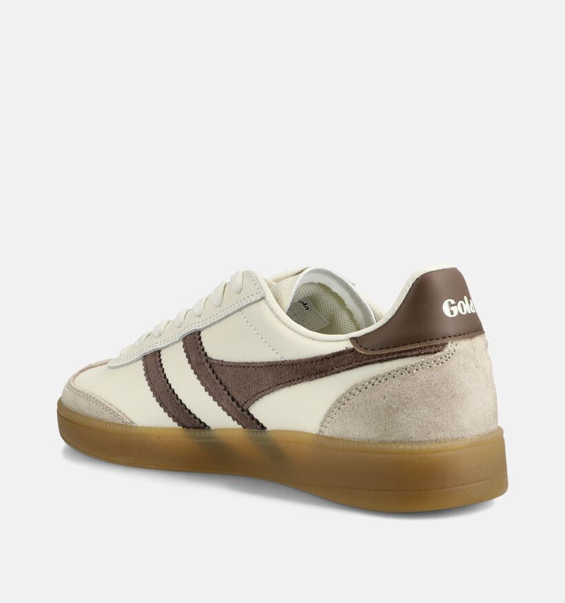 Gola Viper Leather Baskets en Beige pour femmes (377147) - pour semelles orthop&eacute;diques