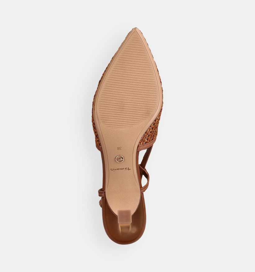 Tamaris Cognac Slingback Pumps voor dames (367600)