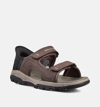 Skechers Hands Free Slip-ins Sandales Noir/Marron