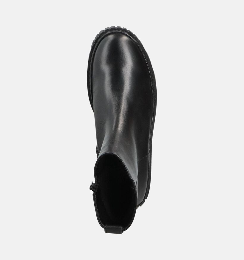 Gabor Bottines plates en Noir pour femmes (360278) - pour semelles orthopédiques