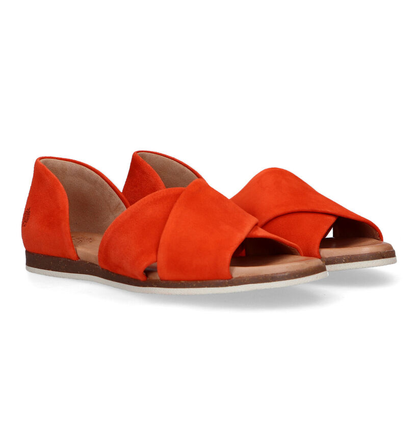 Apple of Eden Chuisi Sandales en Orange pour femmes (322606)