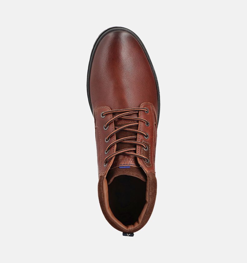 Australian Middelburg Cognac Boots voor heren (361660) - geschikt voor steunzolen