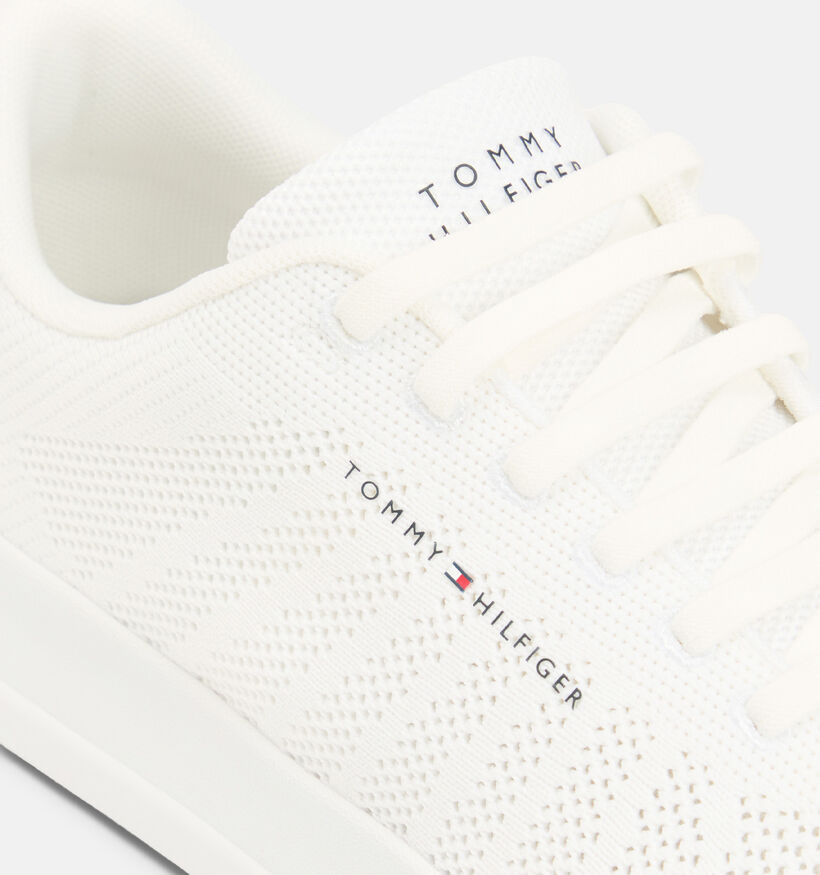 Tommy Hilfiger Court Witte Lage Sneakers voor heren (368633) - geschikt voor steunzolen
