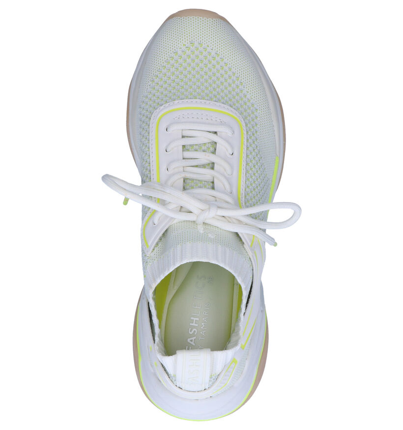 Tamaris Fashletics Witte Sneakers in stof (269729)